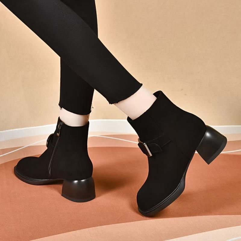 La botte plateforme ceinturée Adriel Femme | Bottes Femme Bottes Bottes