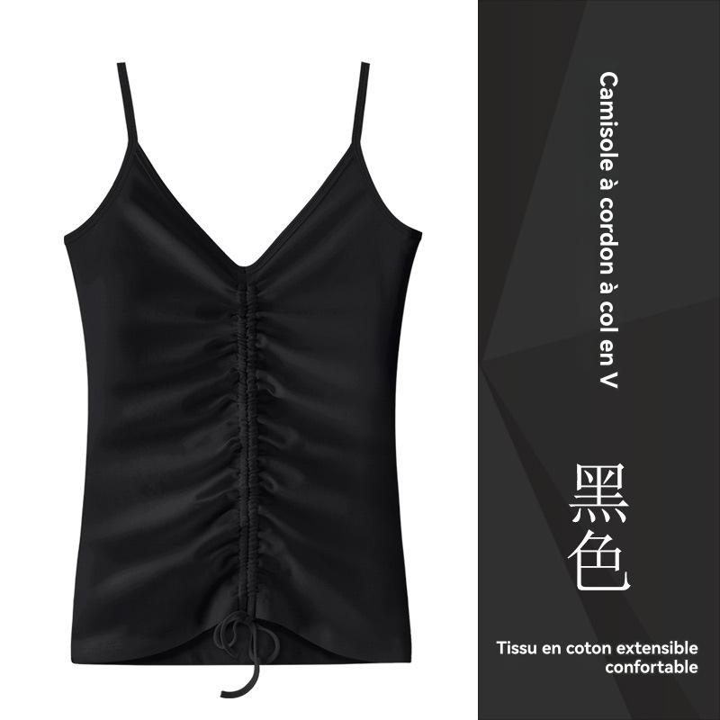 La camisole licou ruchée | Camisoles Camisoles Camisoles