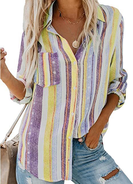 La chemise rayures seersucker Odense | Blouses et chemises Blouses et chemises Blouses et chemises