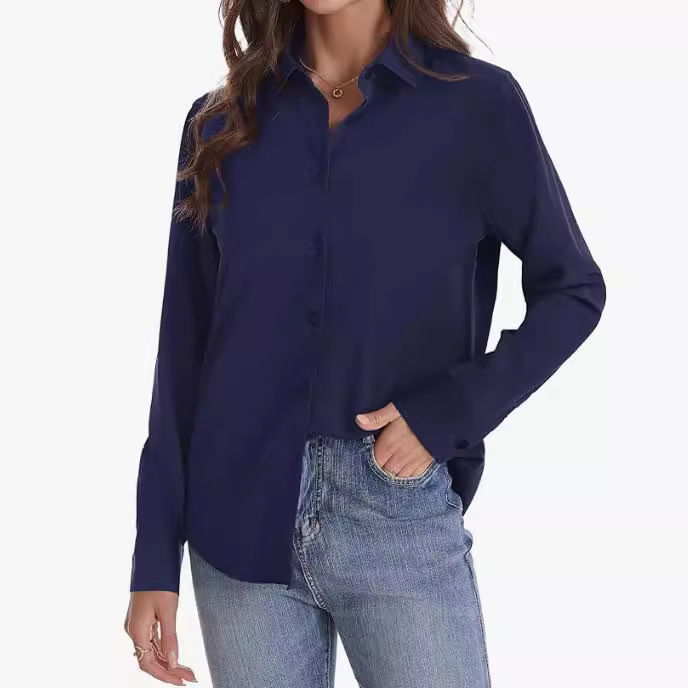 La chemise satinée manches bouffantes | Blouses et chemises Blouses et chemises Blouses et chemises