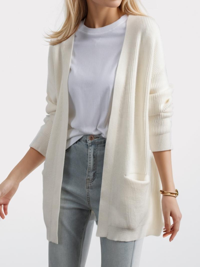 Le cardigan minimaliste à capuche | Chandails Chandails Chandails