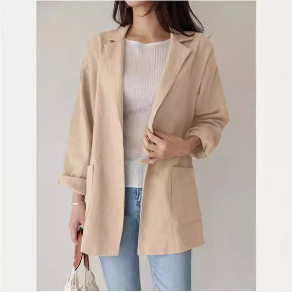 Le cardigan veston poches plaquées | Chandails Chandails Chandails