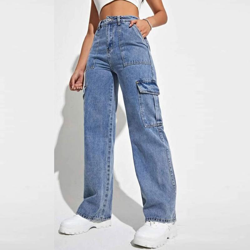 Le jean large cargo Carina | Jeans Jeans Femme