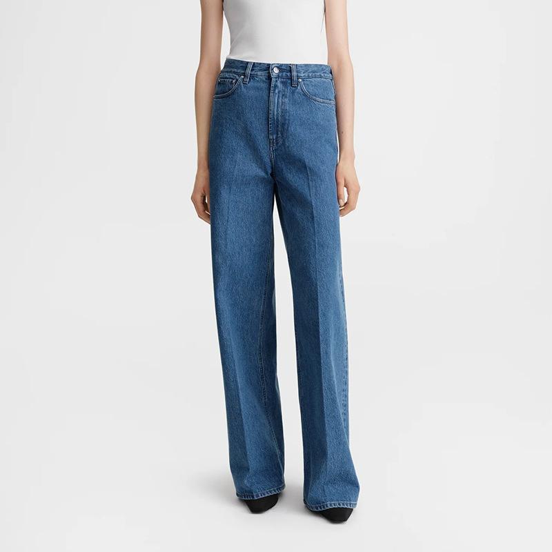 Le jean large délavé Jo | Jeans Jeans Femme