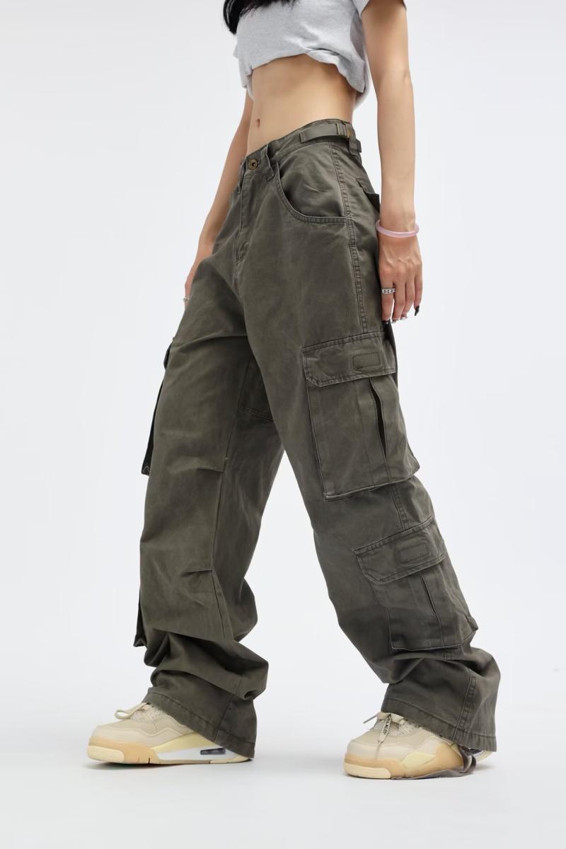 Le jogger parachute toile cargo | Pantalons Pantalons Femme