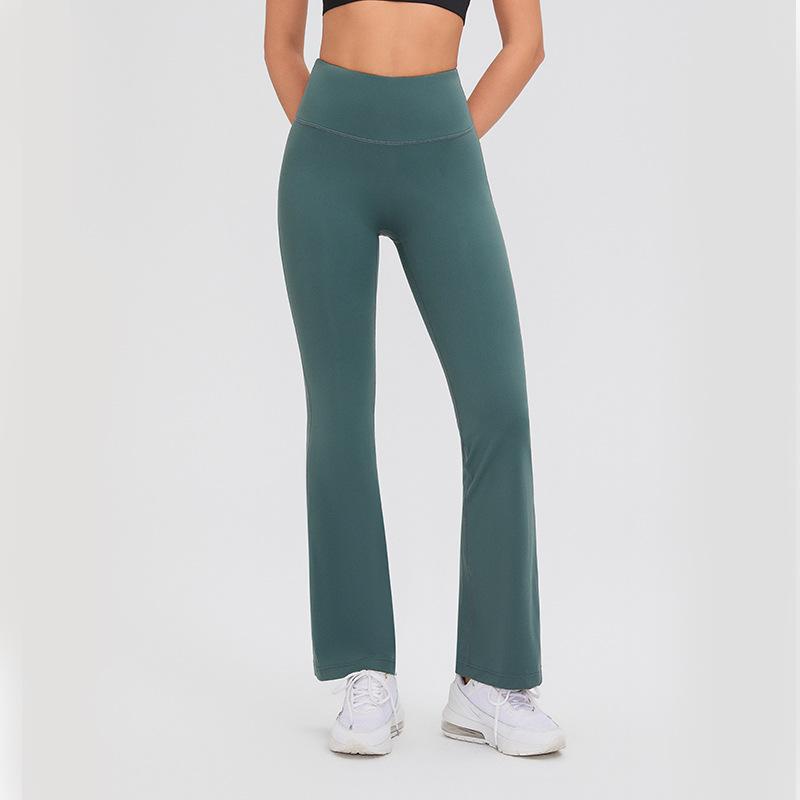 Le legging semi-évasé crêpe extensible | Pantalons Pantalons Femme