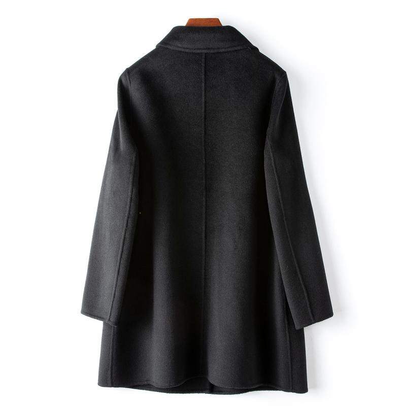 Le manteau brossé deux boutons | Manteaux Manteaux Femme