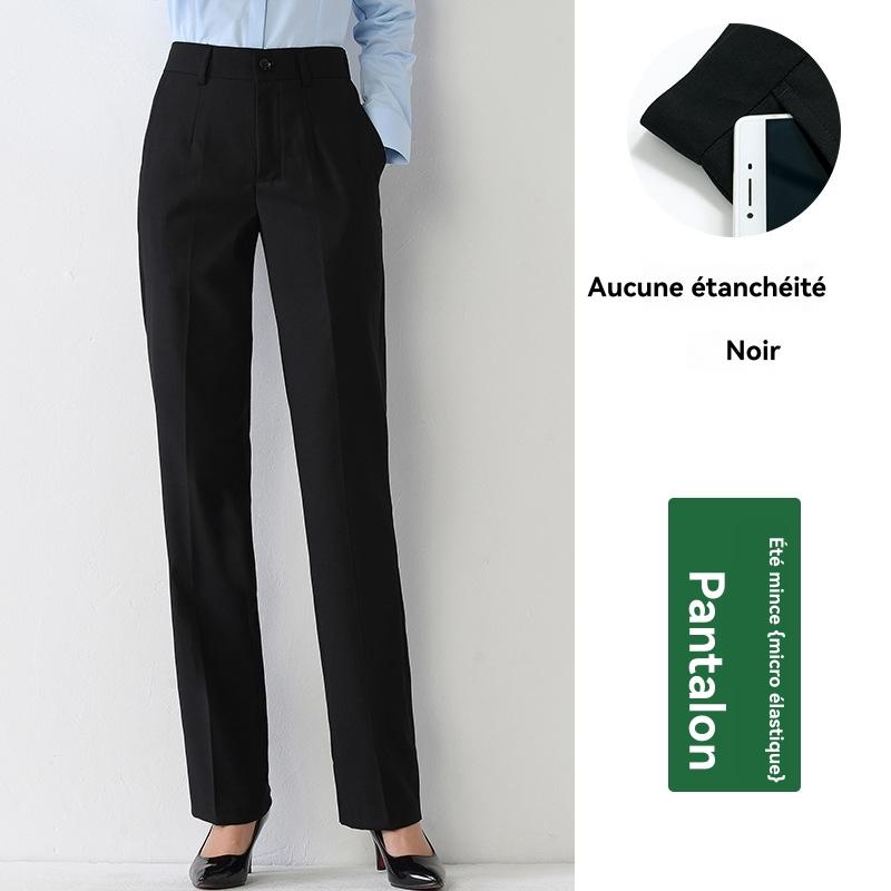 Le pantalon fluide à revers | Pantalons Pantalons Femme