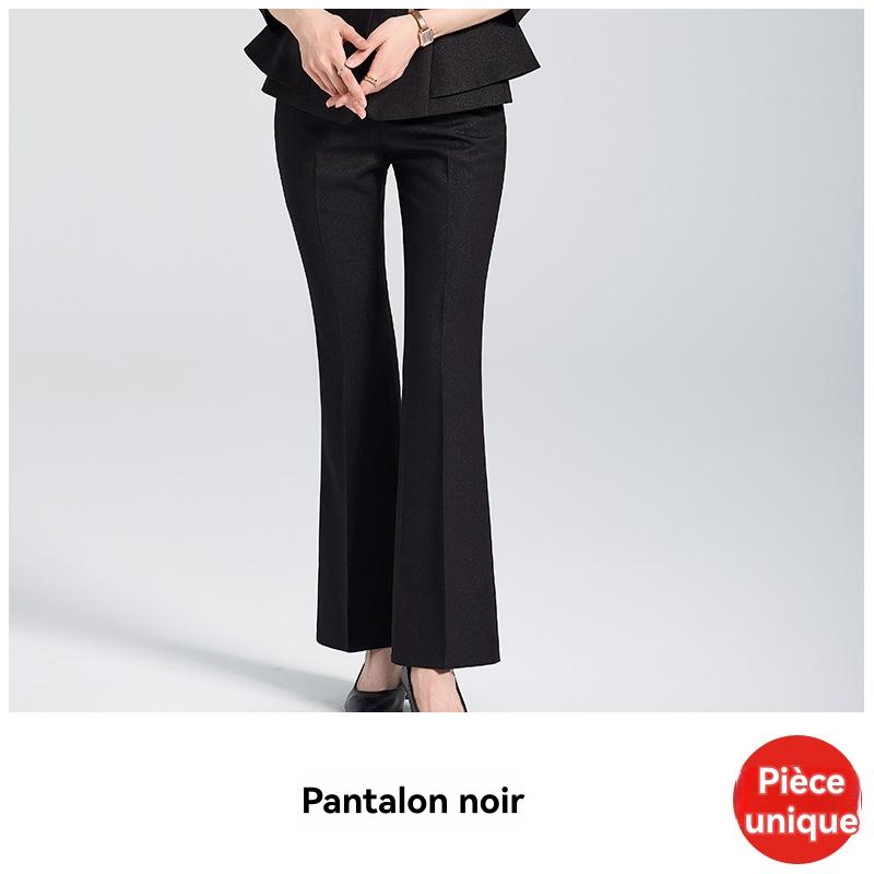 Le pantalon twill Tamu Coupe : jambe large, taille régulière | Pantalons Pantalons Femme