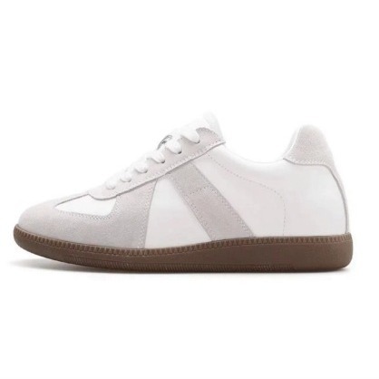 Le sneaker rétro Simone cuir et suède Femme | Sneakers Femme Chaussures Femme