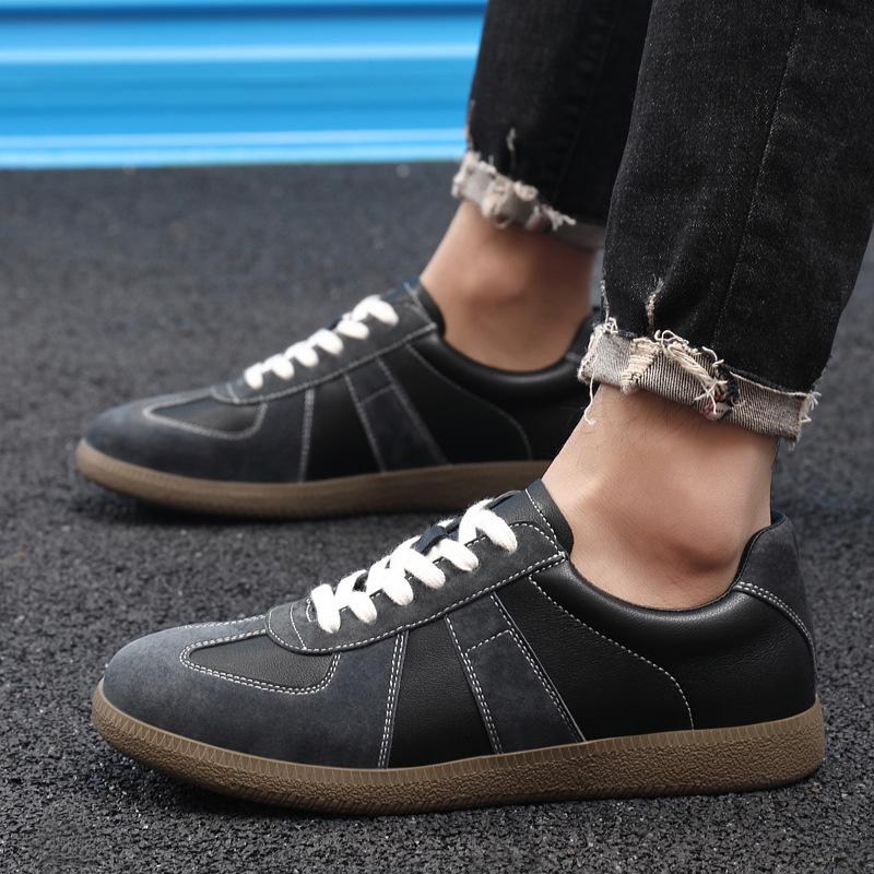 Le sneaker rétro Simone cuir et suède Femme | Sneakers Femme Chaussures Femme