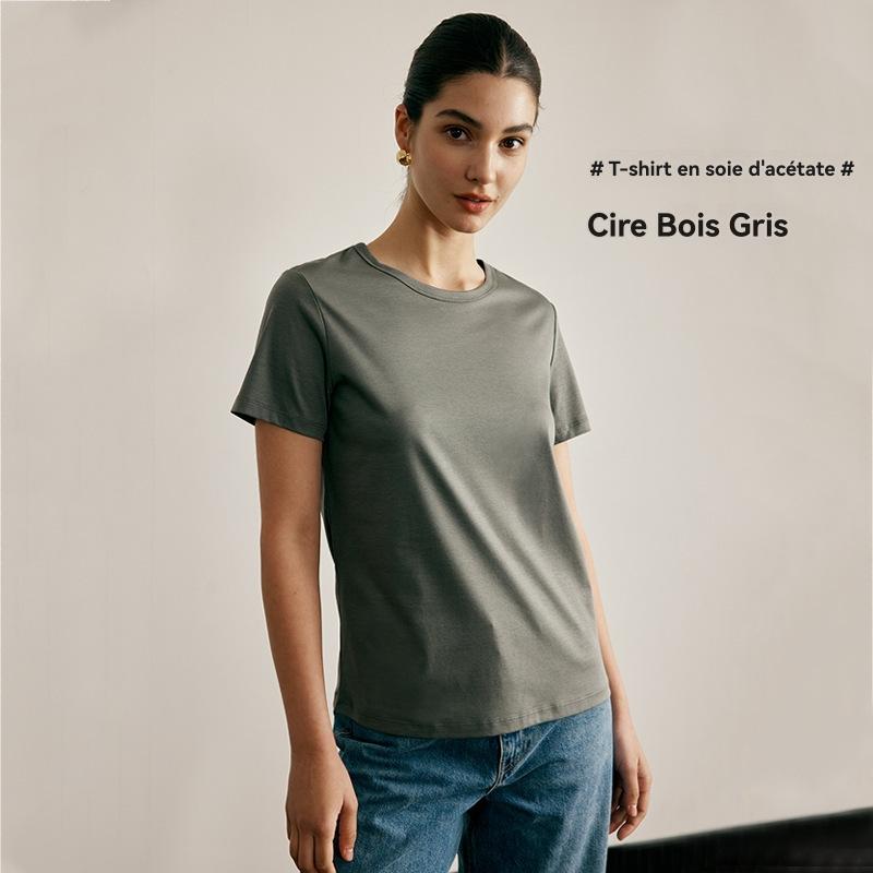 Le t-shirt col rond coton bio | T-shirts T-shirts Femme