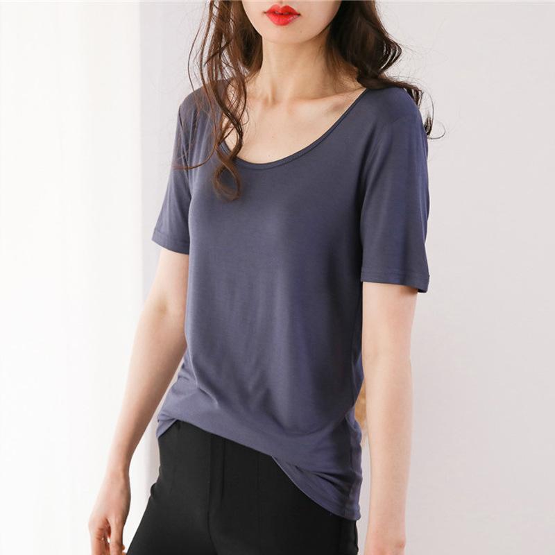 Le t-shirt extensible manches bouffantes | T-shirts T-shirts Femme